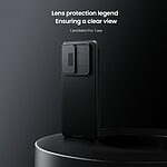 Θήκη Samsung Galaxy A36 NiLLkin Camshield Pro Series Πλάτη με προστασία για την κάμερα από σκλήρό Premium TPU μπλε - Image 5