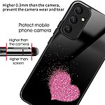 Θήκη Samsung Galaxy A36 OEM σχέδιο Love με πλάτη από Tempered Glass και εσωτερικό TPU - Image 2