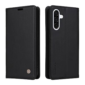 Θήκη Samsung Galaxy A36 YIKATU Folio Series v5 με βάση στήριξης