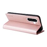 Θήκη Samsung Galaxy A36 YIKATU Folio Series v5 με βάση στήριξης, υποδοχή καρτών και μαγνητικό κούμπωμα Flip Wallet από συνθετικό δέρμα και TPU ροζ χρυσό - Image 4