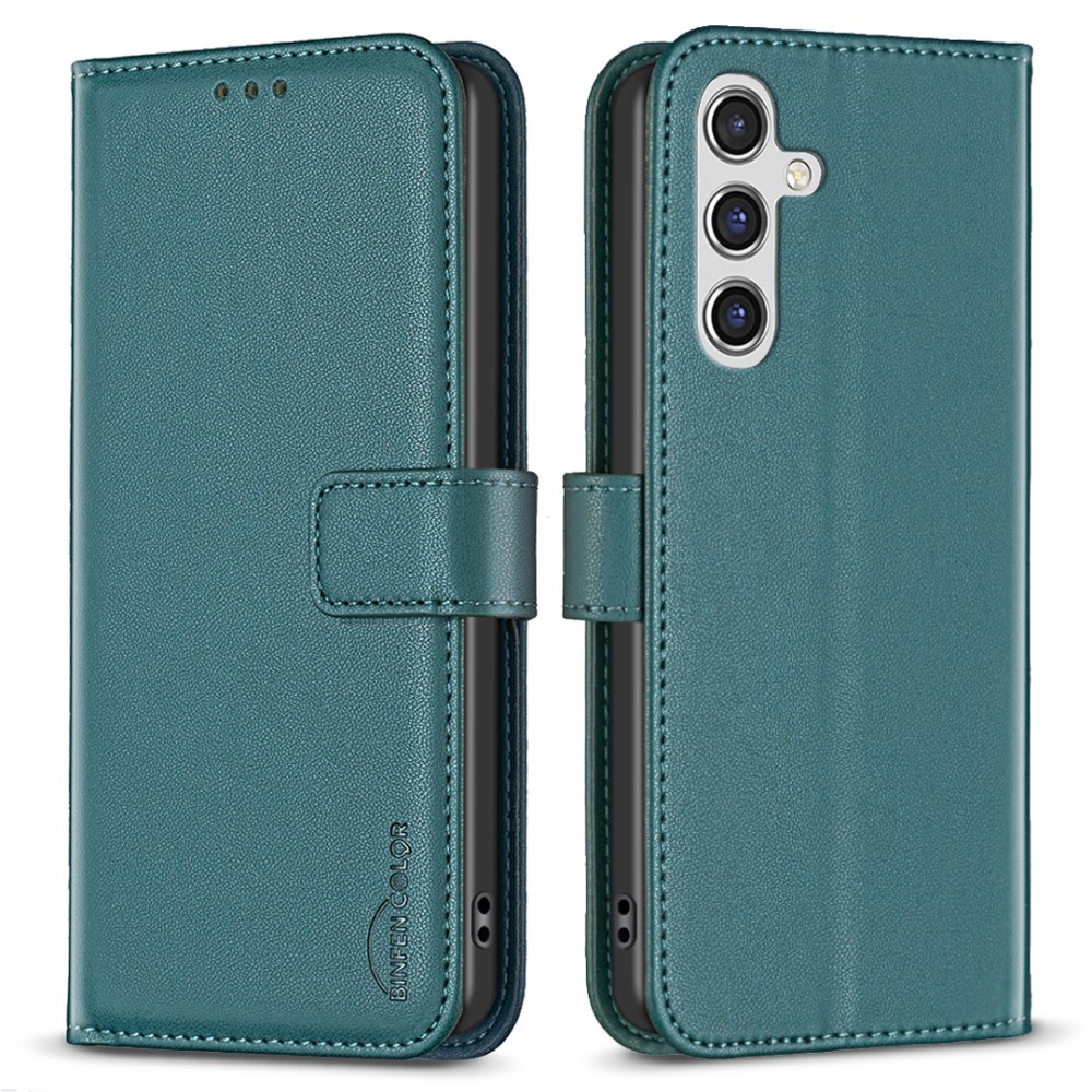 Θήκη Samsung Galaxy A56 BINFEN COLOR Leather Wallet series 12 με βάση στήριξης Θήκη Samsung Galaxy A56 BINFEN COLOR Leather Wallet series 12 με βάση στήριξης