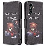Θήκη Samsung Galaxy A56 OEM Angry bear with chainsaw με βάση στήριξης