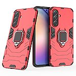 Θήκη Samsung Galaxy A56 Mad Mask Πλάτη Thin Armor με Μαγνητικό δαχτυλίδι και Βάση στήριξης TPU κόκκινο - Image 4