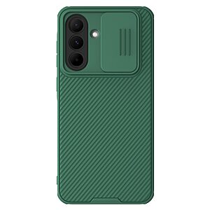 Θήκη Samsung Galaxy A56 NiLLkin Camshield Pro Series Πλάτη με προστασία για την κάμερα από σκλήρό Premium TPU πράσινο
