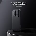 Θήκη Samsung Galaxy A56 NiLLkin Camshield Pro Series Πλάτη με προστασία για την κάμερα από σκλήρό Premium TPU πράσινο - Image 4