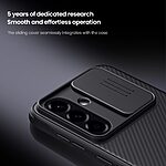 Θήκη Samsung Galaxy A56 NiLLkin Camshield Pro Series Πλάτη με προστασία για την κάμερα από σκλήρό Premium TPU πράσινο - Image 5