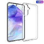 Θήκη Samsung Galaxy A56 OEM Silicone Sockproof V5 Anti-Slip Transparent Πλάτη TPU