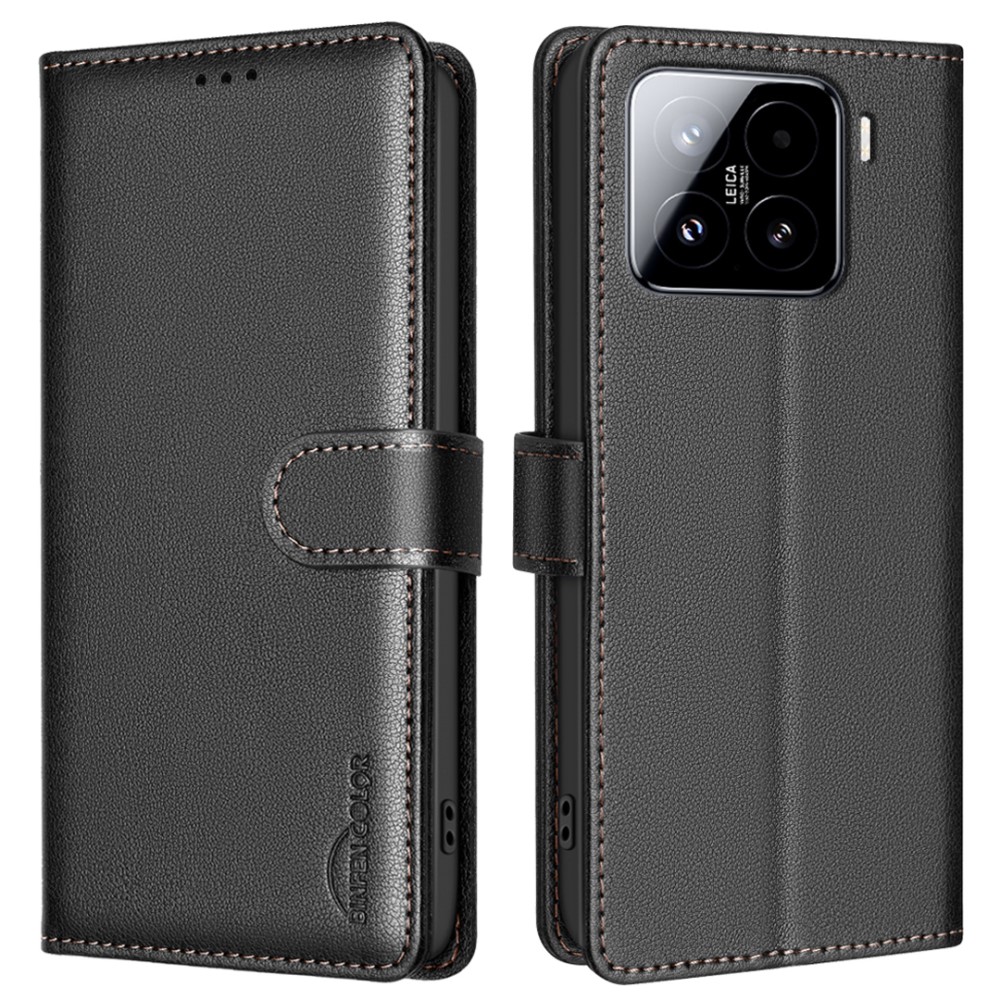 Θήκη Xiaomi 15 BINFEN COLOR Leather Wallet series 12 με βάση στήριξης Θήκη Xiaomi 15 BINFEN COLOR Leather Wallet series 12 με βάση στήριξης