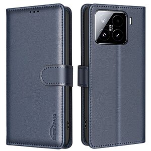 Θήκη Xiaomi 15 BINFEN COLOR Leather Wallet series 12 με βάση στήριξης