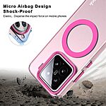 Θήκη Xiaomi 15 IMAK Magsafe Series, συμβατό με ασύρματη φόρτιση, Frame TPU πλάτη λευκό - Image 4