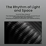 Θήκη Xiaomi 15 NiLLkin CarboProp Aramid fiber Series με προστασία για την κάμερα και βάση στήριξης MagSafe από Αυθεντικό Ανθρακόνημα Premium TPU μαύρο - Image 5