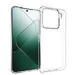 Θήκη Xiaomi 15 OEM Silicone Sockproof V5 Anti-Slip Transparent Πλάτη TPU