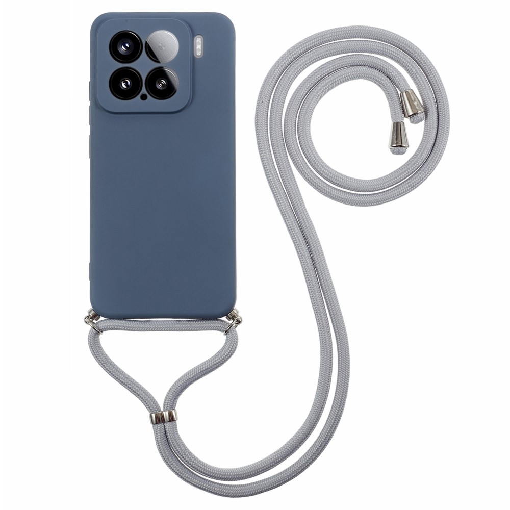 Θήκη Xiaomi 15 OEM Soft Silicone Sockproof v2 πλάτη με κορδόνι από αντικραδασμικό TPU γκρι σκούρο Θήκη Xiaomi 15 OEM Soft Silicone Sockproof v2 πλάτη με κορδόνι από αντικραδασμικό TPU γκρι σκούρο