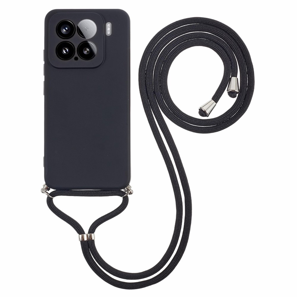 Θήκη Xiaomi 15 OEM Soft Silicone Sockproof v2 πλάτη με κορδόνι από αντικραδασμικό TPU μαύρο Θήκη Xiaomi 15 OEM Soft Silicone Sockproof v2 πλάτη με κορδόνι από αντικραδασμικό TPU μαύρο