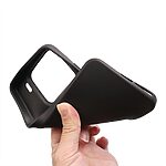 Θήκη Xiaomi 15 OEM Ultra Thin Rubberized Premium Πλάτη TPU με εσωτερική επένδυση μαύρο - Image 3