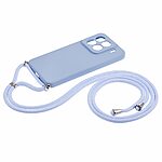 Θήκη Xiaomi 15 OEM Soft Silicone Sockproof v2 πλάτη με κορδόνι από αντικραδασμικό TPU μωβ ανοιχτό - Image 2