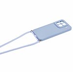 Θήκη Xiaomi 15 OEM Soft Silicone Sockproof v2 πλάτη με κορδόνι από αντικραδασμικό TPU μωβ ανοιχτό - Image 3