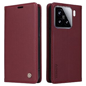 Θήκη Xiaomi 15 YIKATU Folio Series v5 με βάση στήριξης