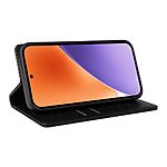 Θήκη Xiaomi 15 YIKATU Folio Series v5 με βάση στήριξης, υποδοχή καρτών και μαγνητικό κούμπωμα Flip Wallet από συνθετικό δέρμα και TPU μαύρο - Image 4