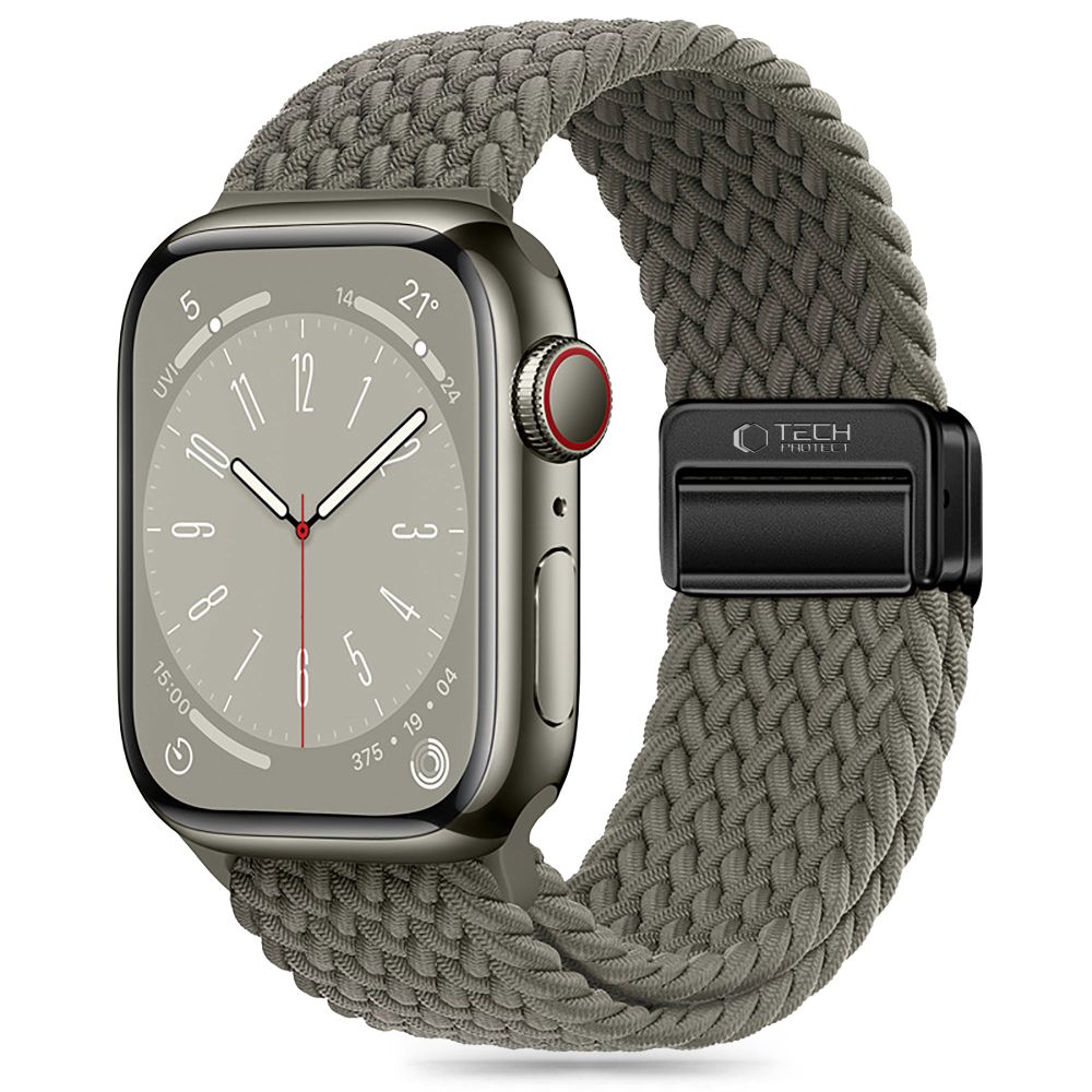 Λουράκι TECH-PROTECT NYLONMAG - Apple Watch (44/45/46/49mm) Χακί Λουράκι TECH-PROTECT NYLONMAG - Apple Watch (44/45/46/49mm) Χακί