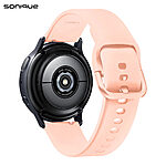 Λουράκι Σιλικόνης Sonique Soft Band 22mm Universal για Samsung Huawei Amazfit Xiaomi Honor - ροζ