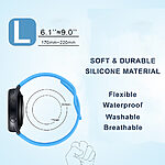 Λουράκι Σιλικόνης Sonique Soft Band 22mm Universal για Samsung Huawei Amazfit Xiaomi Honor - ροζ - Image 3