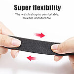 Λουράκι Sport Band Sonique Elastic Nylon Loop για Apple Watch (42/44/45/49mm) - κίτρινο - Image 4