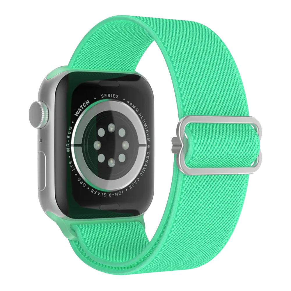 039367 Λουράκι Sport Band Sonique Elastic Nylon Loop για Apple Watch (42/44/45/49mm) - βεραμάν
