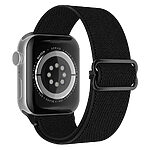 Λουράκι Sport Band Sonique Elastic Nylon Loop για Apple Watch (42/44/45/49mm) - μαύρο