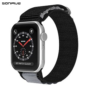 Λουράκι Alpine Loop Band Sonique Nylon για Apple Watch (42/44/45/49mm) - γκρι