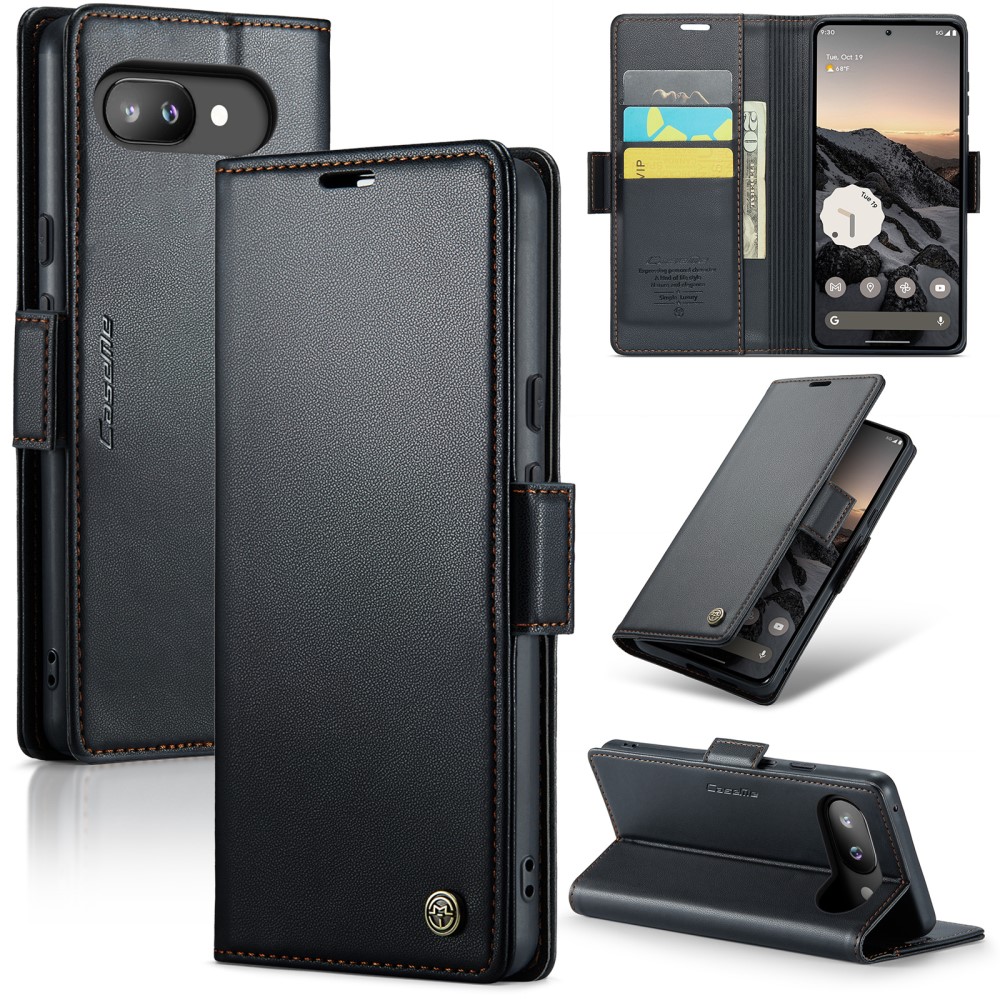 Θήκη Google Pixel 9a 5G CASEME 023 Series Πορτοφόλι με βάση στήριξης Θήκη Google Pixel 9a 5G CASEME 023 Series Πορτοφόλι με βάση στήριξης