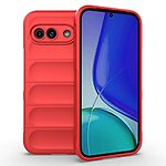 Θήκη Google Pixel 9a 5G Mad Mask Rugged Armor από σκληρό Premium TPU κόκκινο