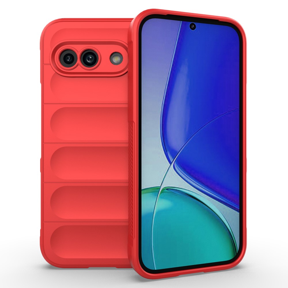 Θήκη Google Pixel 9a 5G Mad Mask Rugged Armor από σκληρό Premium TPU κόκκινο Θήκη Google Pixel 9a 5G Mad Mask Rugged Armor από σκληρό Premium TPU κόκκινο