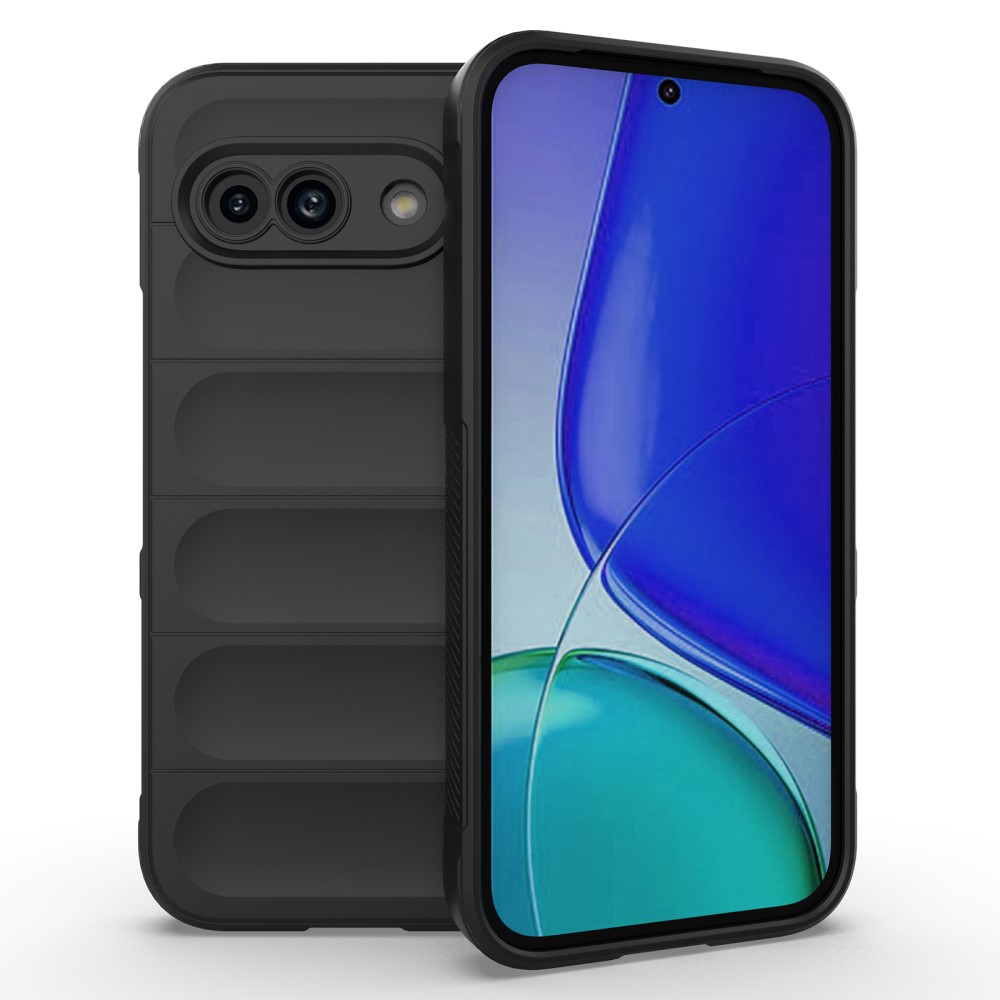 Θήκη Google Pixel 9a 5G Mad Mask Rugged Armor από σκληρό Premium TPU μαύρο Θήκη Google Pixel 9a 5G Mad Mask Rugged Armor από σκληρό Premium TPU μαύρο