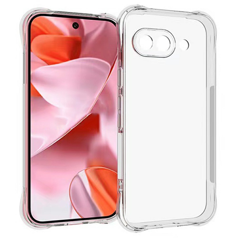 Θήκη Google Pixel 9a 5G OEM Silicone Sockproof V10 Anti-Slip Transparent Πλάτη με ενισχυμένες γωνίες TPU Θήκη Google Pixel 9a 5G OEM Silicone Sockproof V10 Anti-Slip Transparent Πλάτη με ενισχυμένες γωνίες TPU