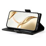 Θήκη Honor 400 Lite 5G Mad Mask Leather Wallet Case V7 με βάση στήριξης, υποδοχές καρτών και εσωτερικό μαγνητικό κούμπωμα Flip Wallet από συνθετικό δέρμα μαύρο - Image 4