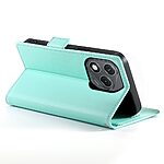 Θήκη Honor 400 Lite 5G Mad Mask Leather Wallet Case V7 με βάση στήριξης, υποδοχές καρτών και εσωτερικό μαγνητικό κούμπωμα Flip Wallet από συνθετικό δέρμα πράσινο ανοιχτό - Image 3