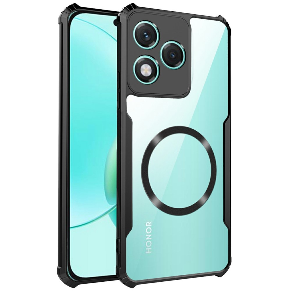 Θήκη Honor 400 Lite 5G Mad Mask Hybrid Sockproof Transparent V2 Θήκη Honor 400 Lite 5G Mad Mask Hybrid Sockproof Transparent V2