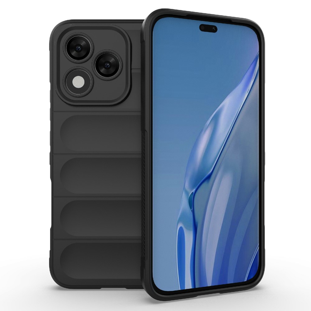 Θήκη Honor 400 Lite 5G Mad Mask Rugged Armor από σκληρό Premium TPU μαύρο Θήκη Honor 400 Lite 5G Mad Mask Rugged Armor από σκληρό Premium TPU μαύρο