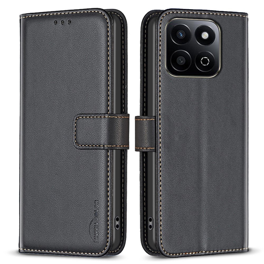Θήκη Honor X7C / 200 Smart 5G BINFEN COLOR Leather Wallet series 12 με βάση στήριξης Θήκη Honor X7C / 200 Smart 5G BINFEN COLOR Leather Wallet series 12 με βάση στήριξης