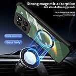 Θήκη Honor X7C / 200 Smart 5G Mad Mask Hybrid Sockproof Transparent V2,συμβατό με MagSafe φορτιστή, πλάτη από αντικραδασμικό TPU μαύρο - Image 4