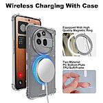 Θήκη Nothing Phone (3a) Pro 5G IMAK Airbag Magsafe Series, συμβατό με ασύρματη φόρτιση, για αντικραδασμική προστασία TPU - Image 4
