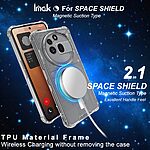 Θήκη Nothing Phone (3a) Pro 5G IMAK Airbag Magsafe Series, συμβατό με ασύρματη φόρτιση, για αντικραδασμική προστασία TPU - Image 5