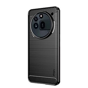 Θήκη Nothing Phone (3a) Pro 5G MOFI Brushed V2 TPU Carbon Πλάτη μαύρο