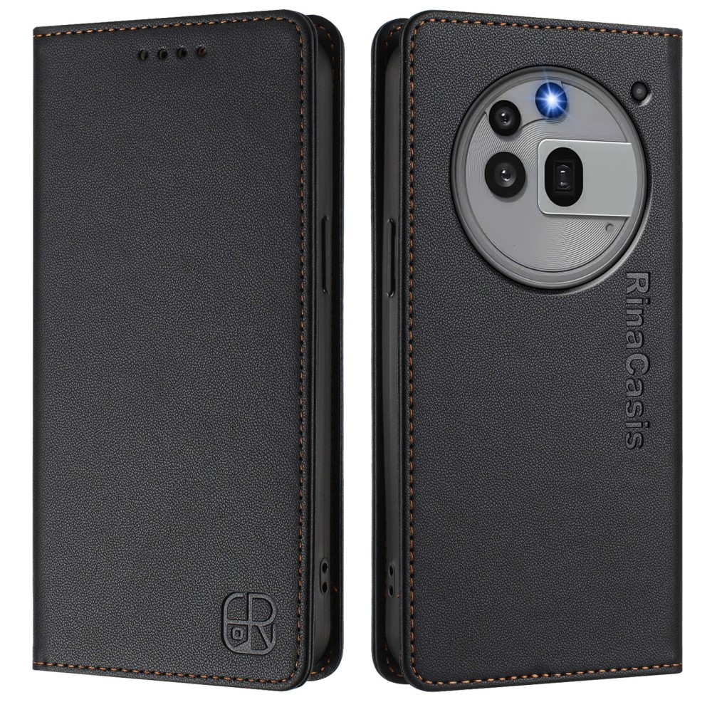 Θήκη Nothing Phone (3a) Pro 5G RINACASIS RC01 Series Leather με βάση στήριξης Θήκη Nothing Phone (3a) Pro 5G RINACASIS RC01 Series Leather με βάση στήριξης