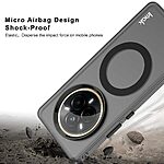 Θήκη Realme 14 Pro 5G IMAK Magsafe Series, συμβατό με ασύρματη φόρτιση, Frame TPU πλάτη μαύρο - Image 4