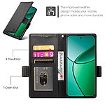Θήκη Realme 14 Pro 5G Mad Mask Leather Wallet Case V7 με βάση στήριξης, υποδοχές καρτών και εσωτερικό μαγνητικό κούμπωμα Flip Wallet από συνθετικό δέρμα μαύρο - Image 5
