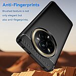 Θήκη Realme 14 Pro 5G Mad Mask Brushed TPU Carbon Πλάτη μαύρο - Image 4