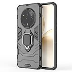 Θήκη Realme 14 Pro 5G Mad Mask Πλάτη Thin Armor με Μαγνητικό δαχτυλίδι και Βάση στήριξης TPU μαύρο