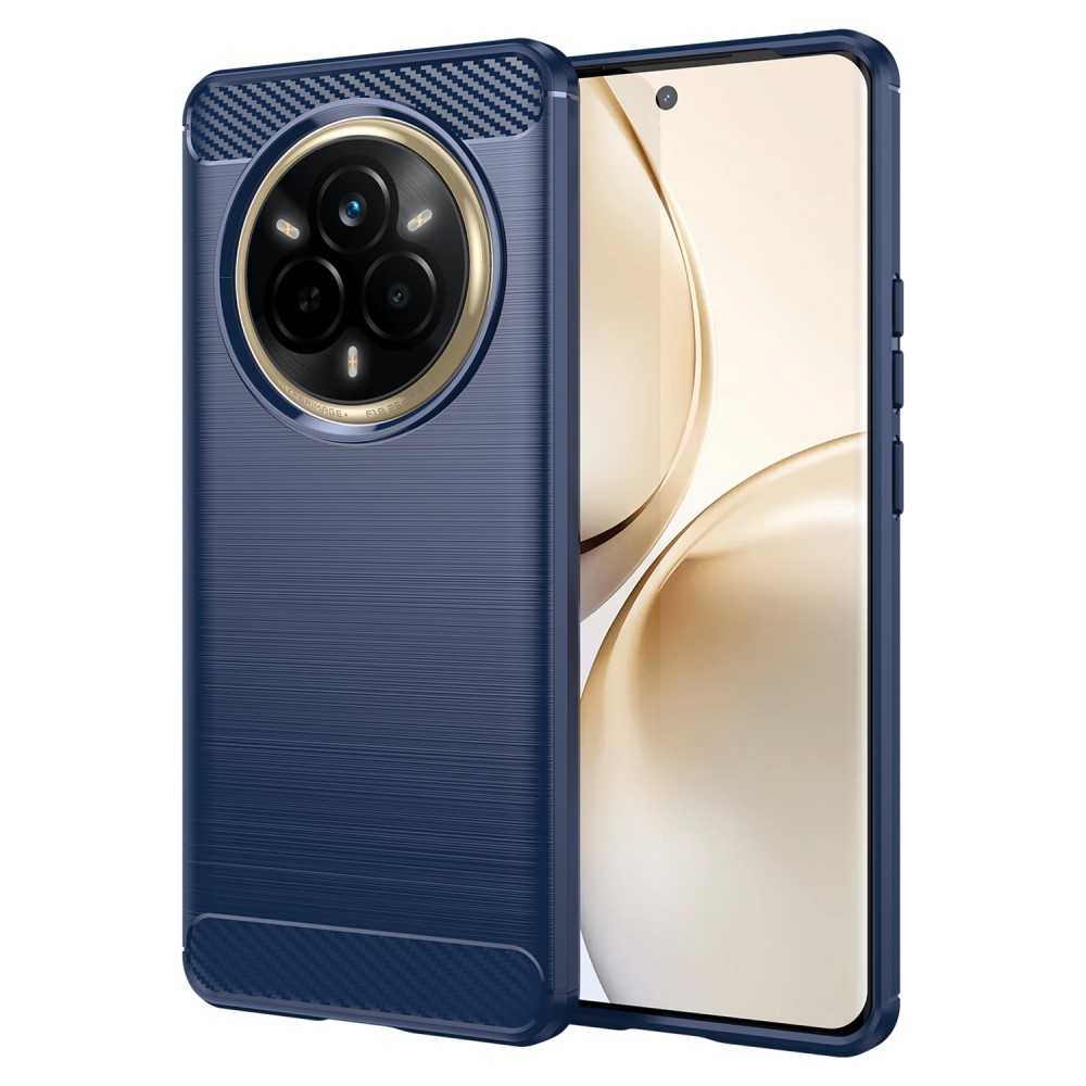 Θήκη Realme 14 Pro 5G Mad Mask Brushed TPU Carbon Πλάτη μπλε Θήκη Realme 14 Pro 5G Mad Mask Brushed TPU Carbon Πλάτη μπλε
